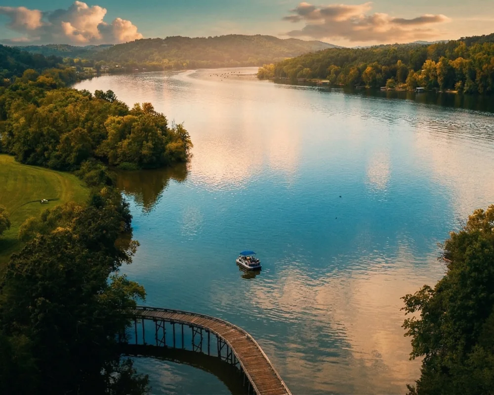 Dock on Watts Bar Lake