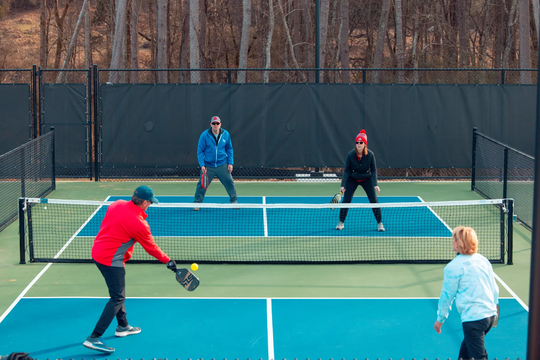 Pickleball courts at Tennessee National